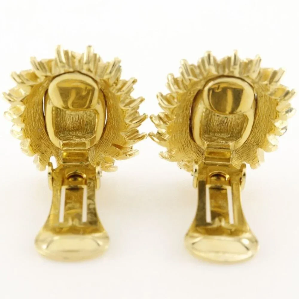 Dior Gold Plated 20.8 g Earrings - Picture 4 of 6